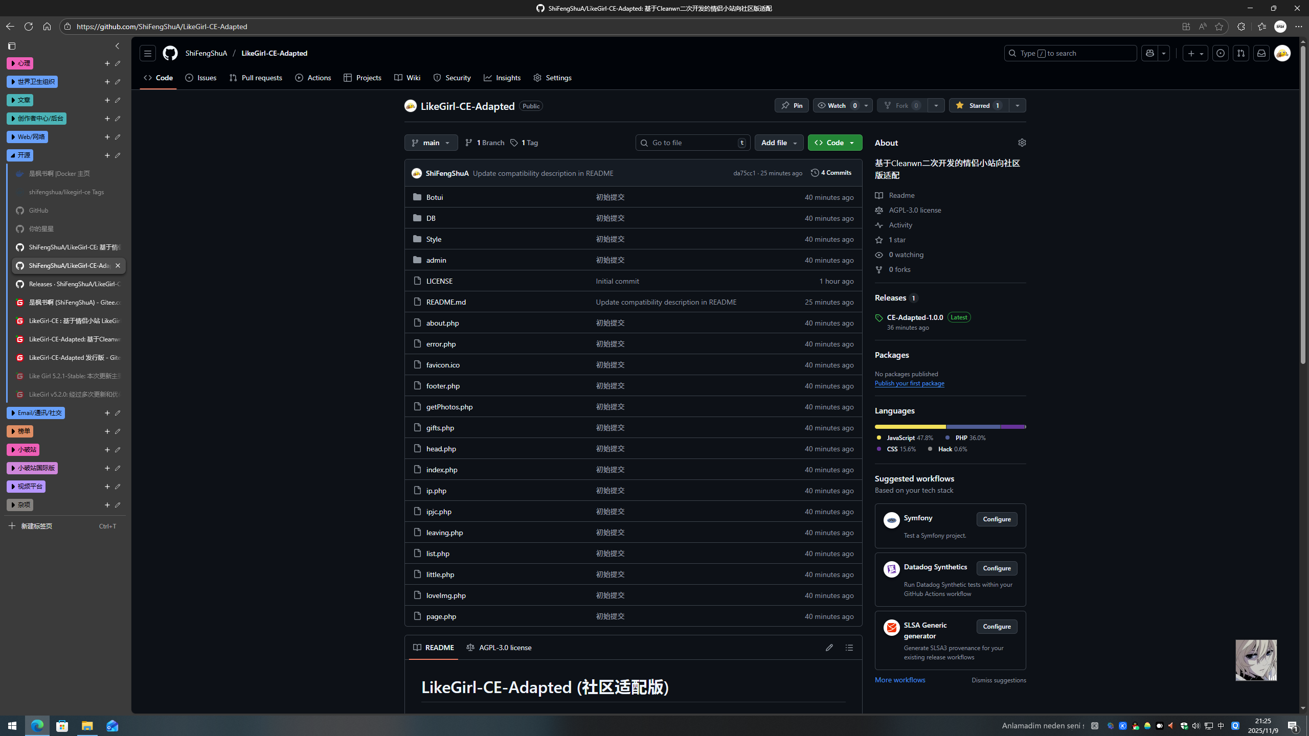 情侣小站适配版